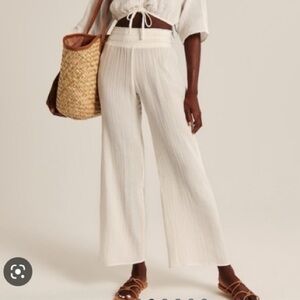 Abercrombie Gauzy Beach Coverup Pants